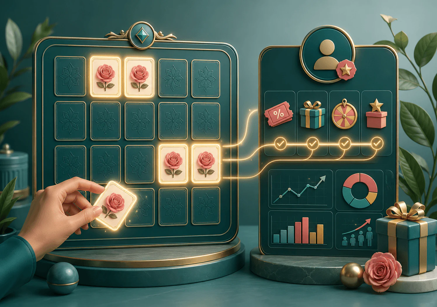 ResultFly memory game screen with card pairs and campaign controls