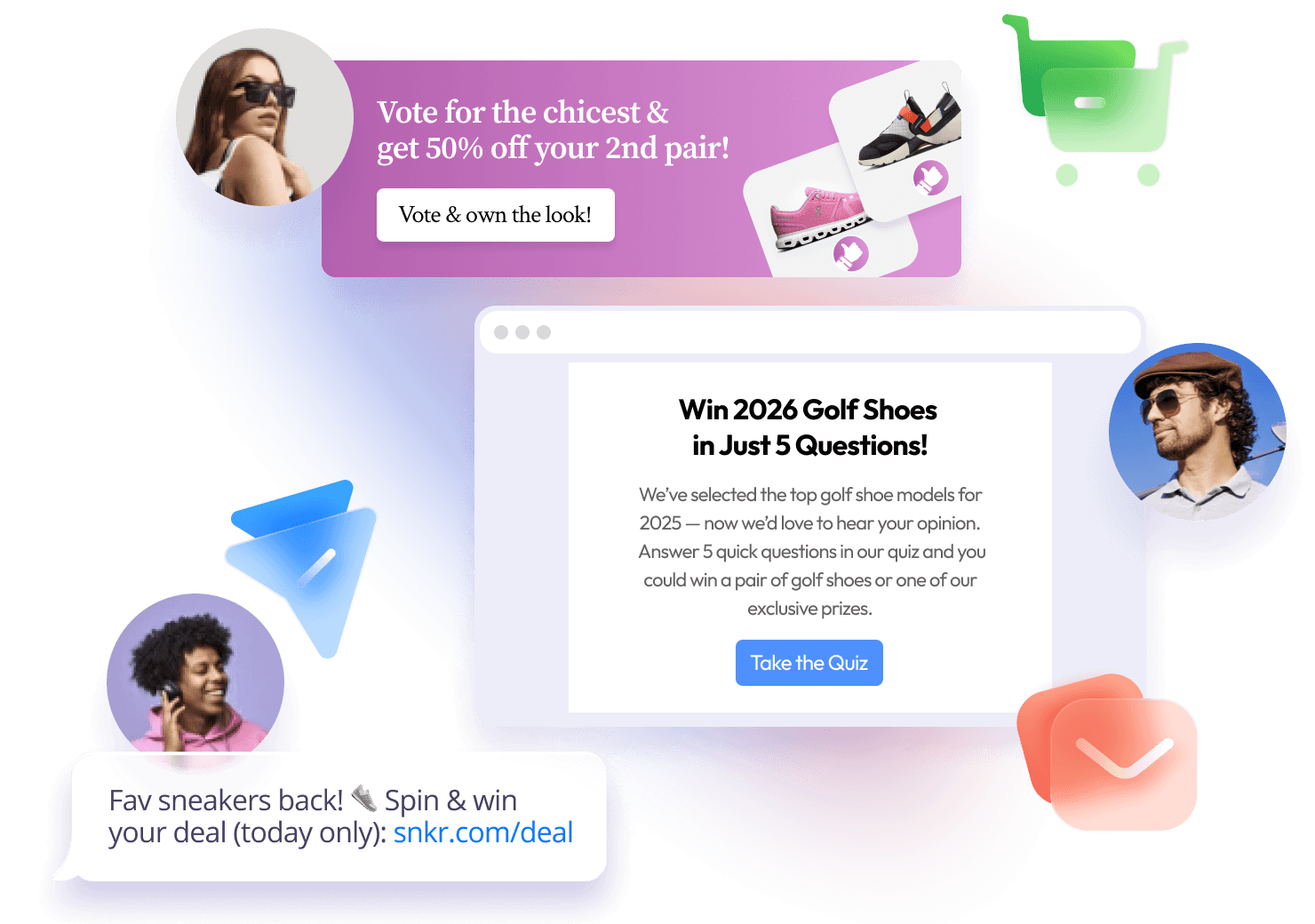 Personalized campaign interaction and communication preview
