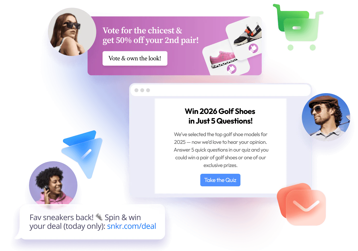 Personalized campaign interaction and communication preview