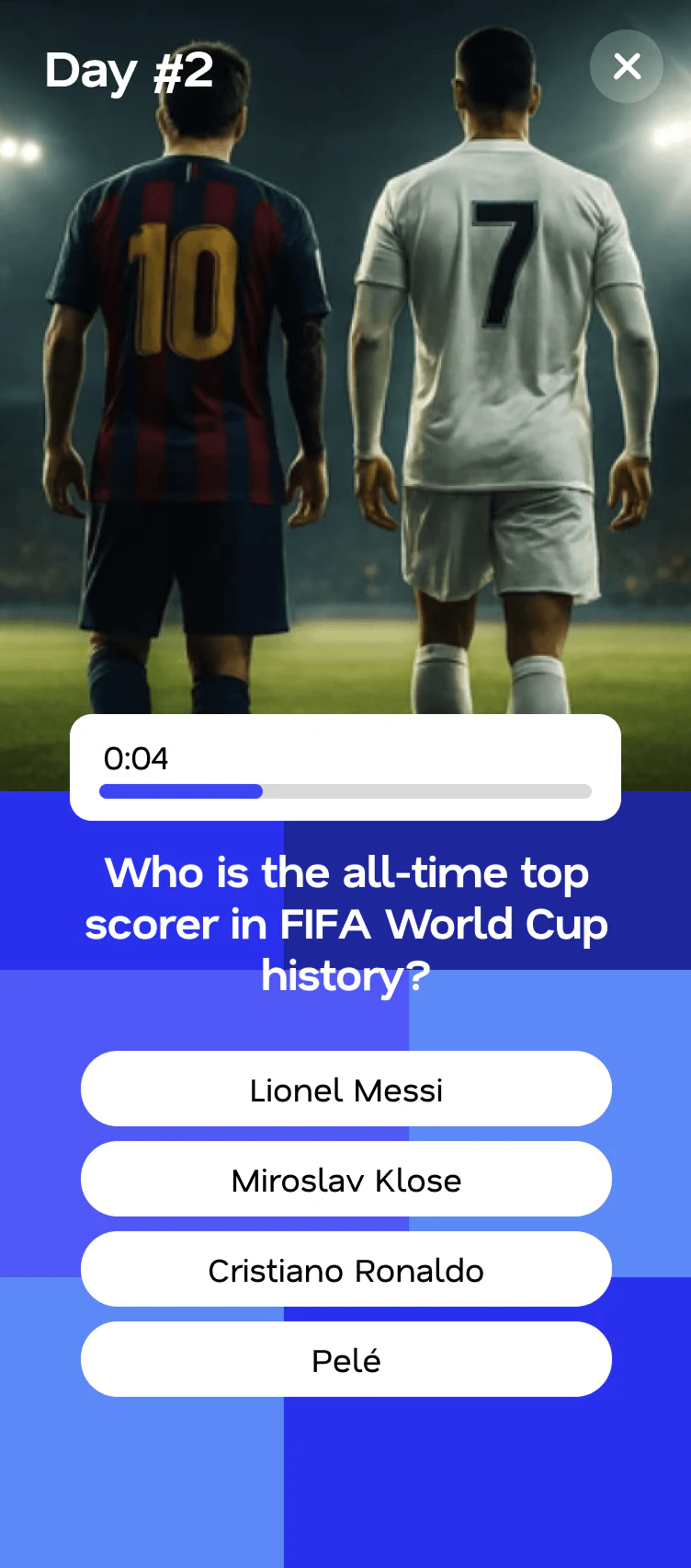 Football fan engagement campaign