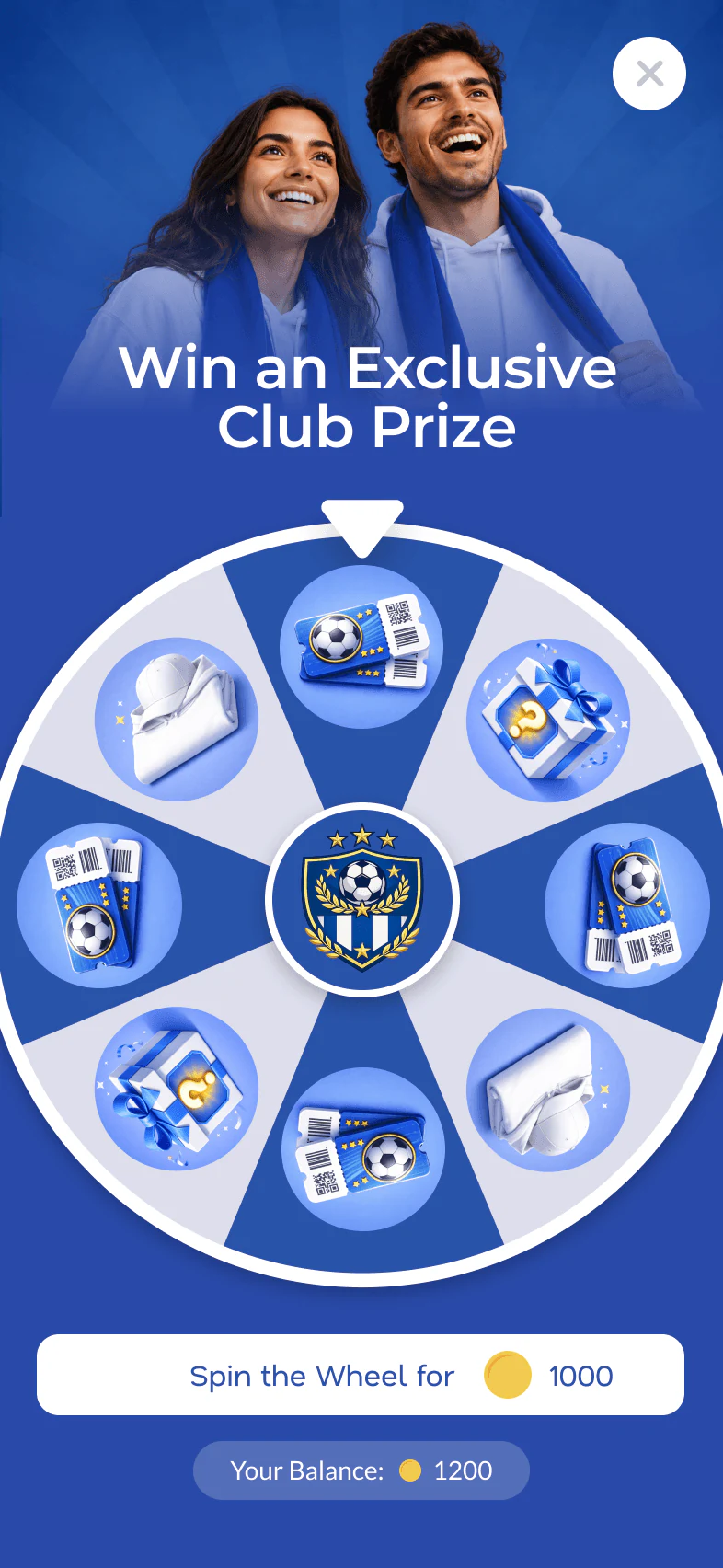 Sports fan engagement campaign